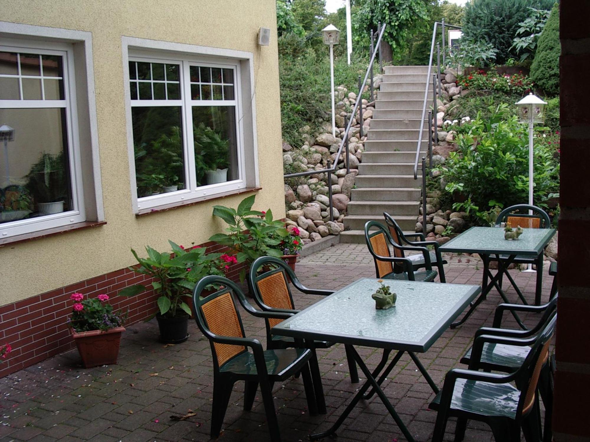 Pension Am Rheinsberger Schlosspark Exterior foto